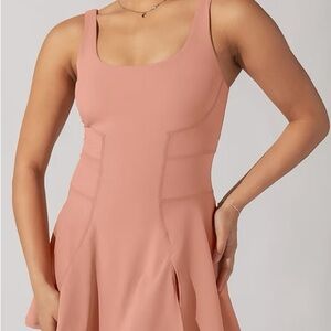 POPFLEX Tie-Breaker Superdress in Terracotta NWT Size M
